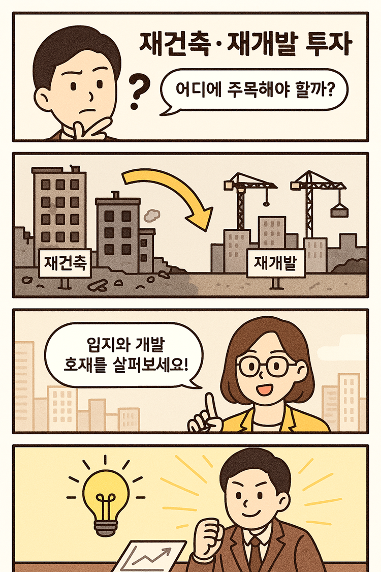 재건축 · 재개발 투자, 어디에 주목해야 할까?