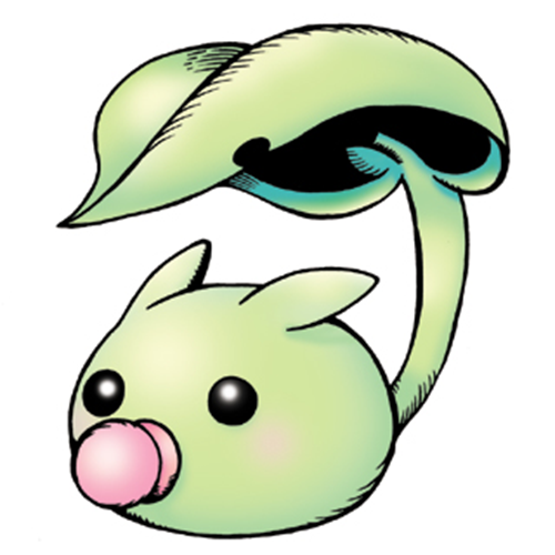  [디지몬도감] 리프몬 リーフモン LEAFMON LEAFMON