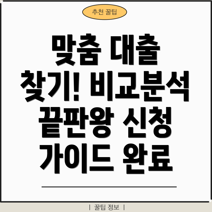 마이너스통장 vs 한도대출 vs 신용대출 나에게 맞는 대출 찾기! 비교분석 & 신청 가이드