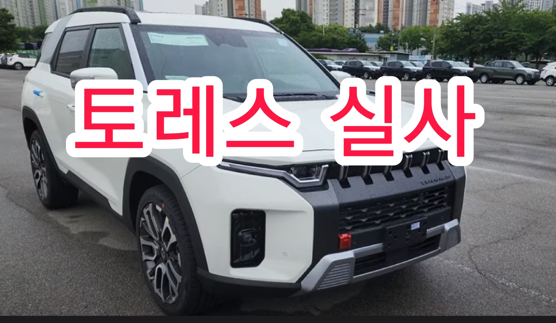  쌍용 토레스 실사 유출