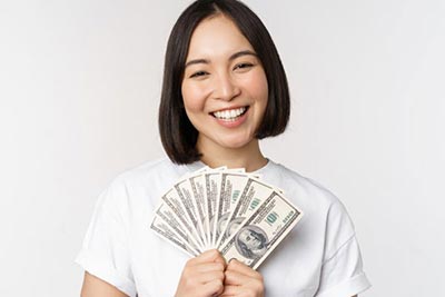 쌓여 있는 돈