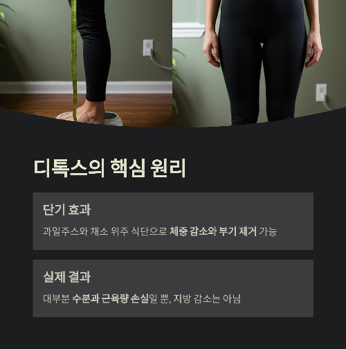 해독 다이어트, 정말 살 빠지고 피로도 풀릴까?