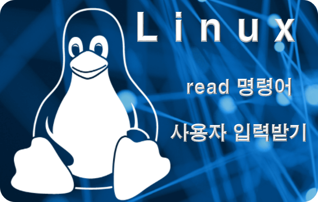  [shell script] 리눅스 read 명령어 사용자로부터 변수 값 입력 받기