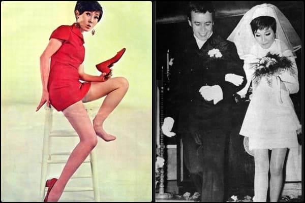 1960년대-미니스커트-미니-웨딩드레스-입은-윤복희