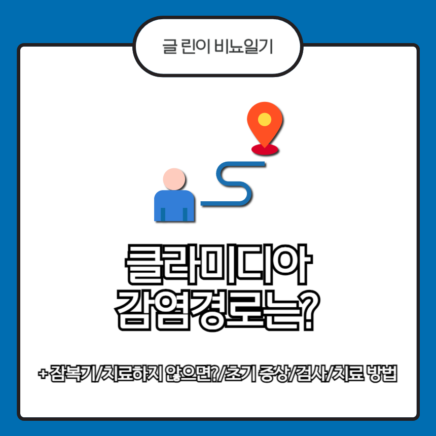  클라미디아 감염 경로는?