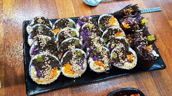 거제도 쌤김밥 톳김밥