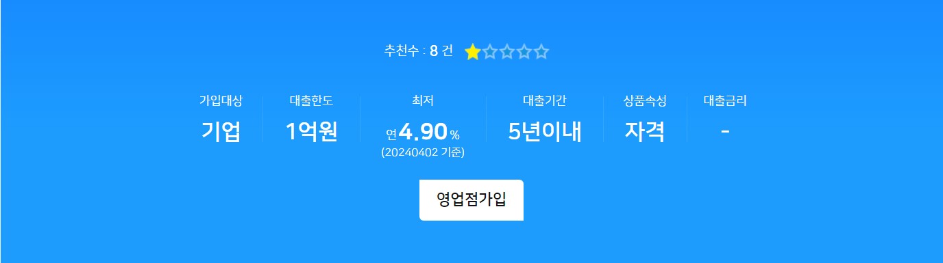 행복채움 프랜차이즈론