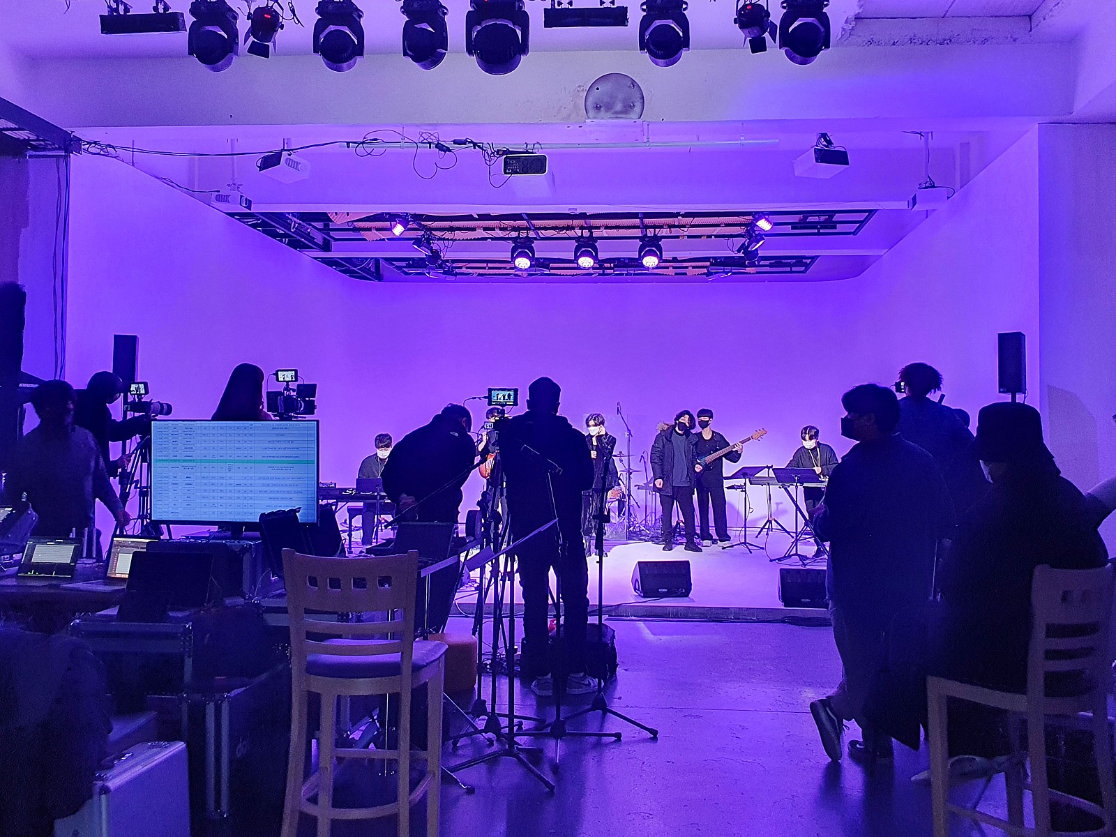 대학가요제 부천전국본선' 온라인 녹화 현장 3