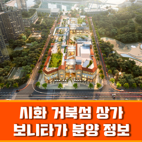  해양스포츠 시설로 집객 효과 No.1 시화MTV 거북섬 상가 보니타가 분양정보