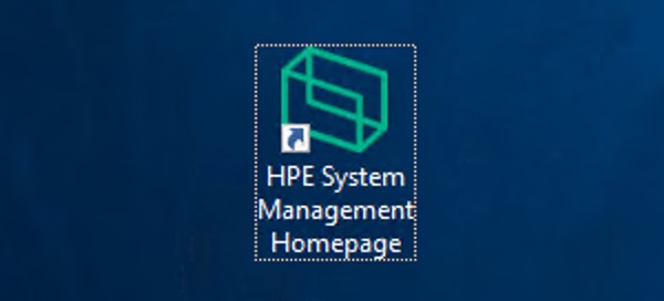 HPE System Management Hompage