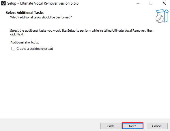 Ultimate Vocal Remover v5 설치 4