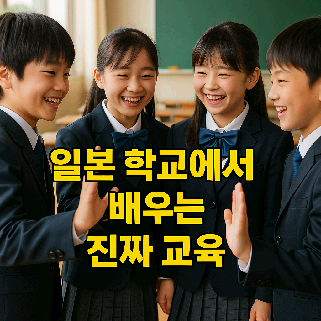 일본 학생들이 학교에서 배우는 충격적인 '생활 습관' 공개!