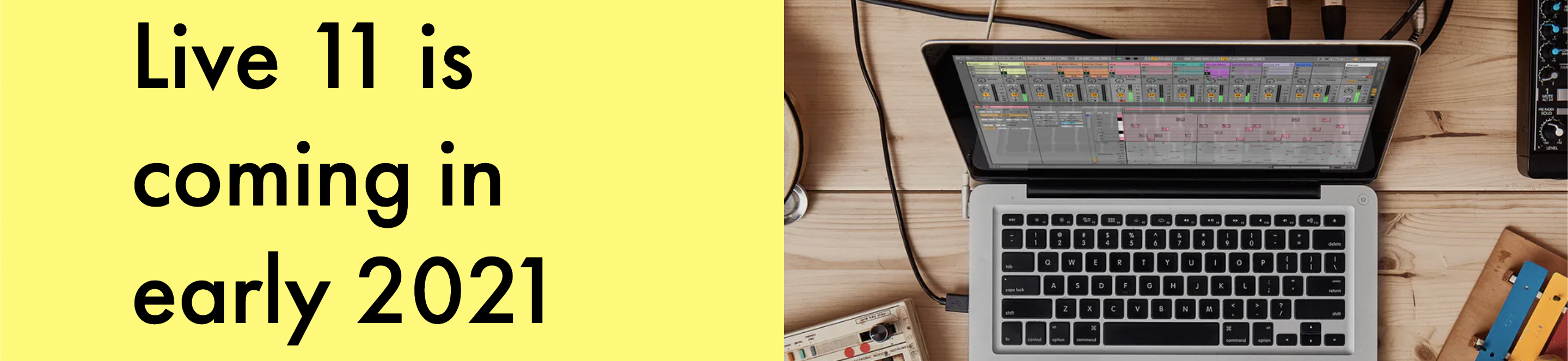  Ableton Live 11 출시!! 20%할인 소식까지~ 지금이 바로 에이블톤 라이브 구매 타이밍!