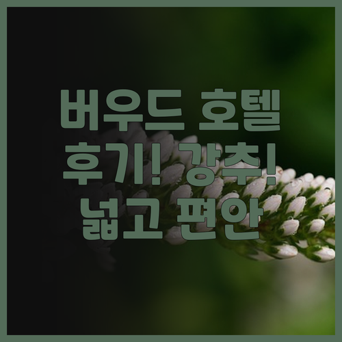 버우드 호텔 앤드 서비스드 레지던스 