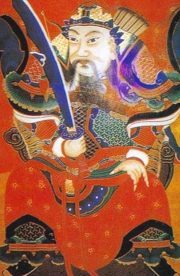 사당에모셔진-남이장군-영정