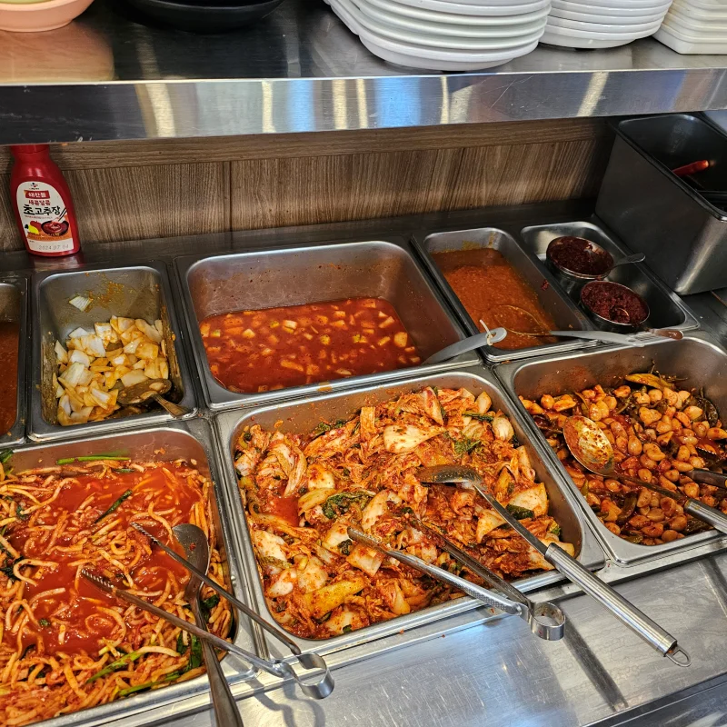 백년광명순대국 망포본점 셀프바