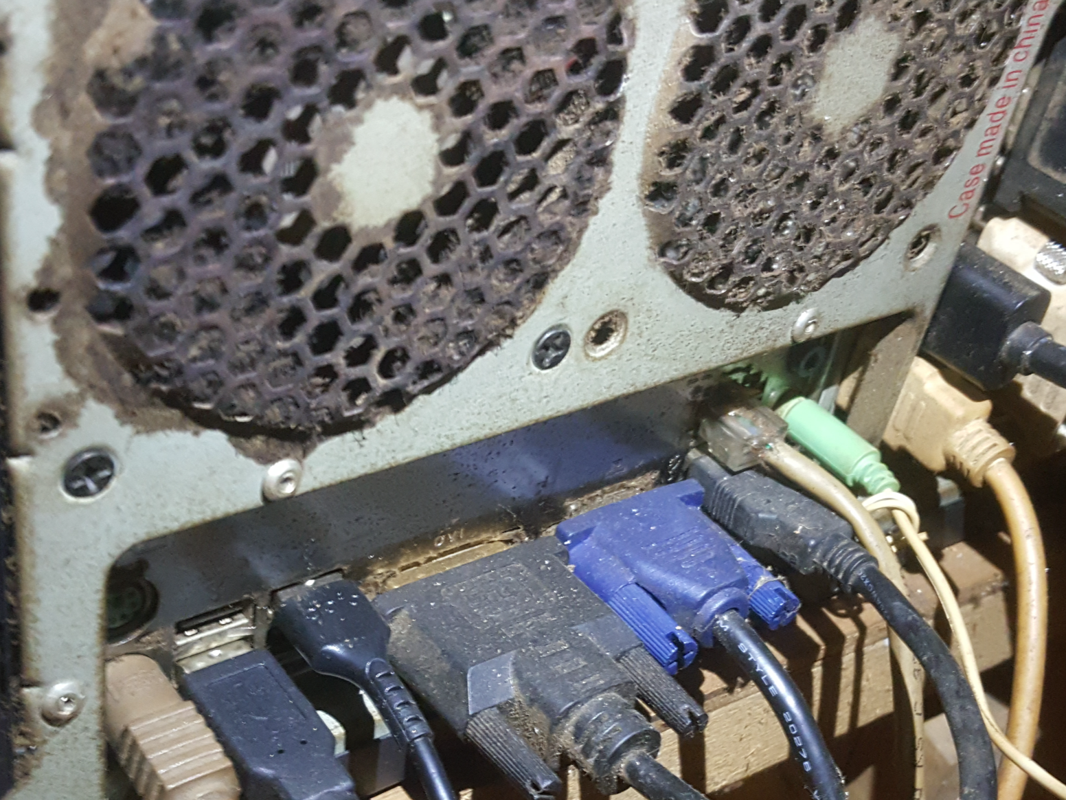 CPU 쿨러 먼지 청소
