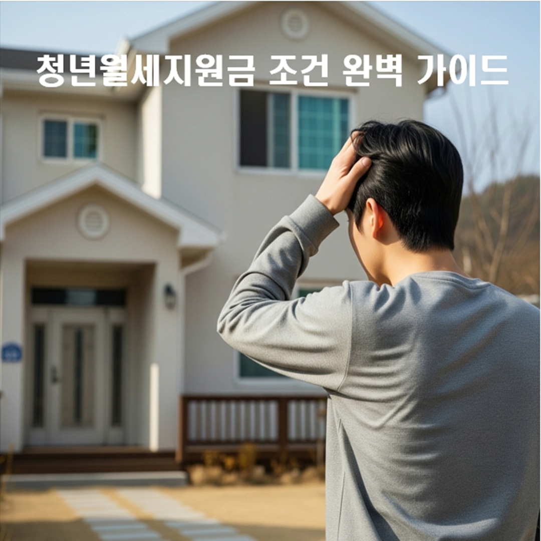 청년월세지원금 조건 완벽 가이드 (자격 조건 완벽 정리)