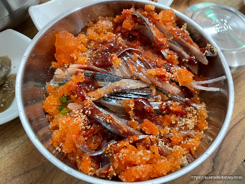 꽁치물회 이미지