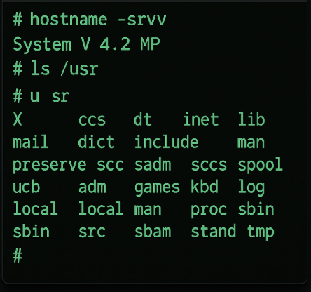 system v