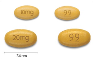 구구정 10mg 알약 사진