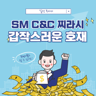 CJ그룹 SM 지분 인수 - 사실 무근 - 필자의 매매 관점