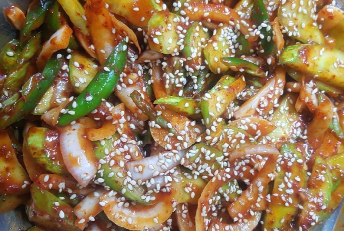  초간단 맛있는 오이무침 래시피