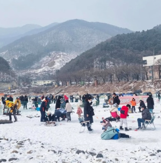 2025년 빙어축제 행사장 -우리모두 함께