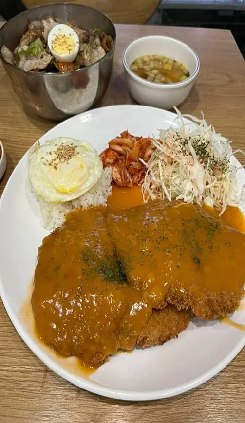 기리네알곤이칼국수&amp;돈까스