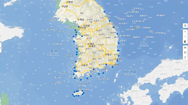  [이슈] 해양방사능 지도 서비스 시작…“日 원전 사고 이전과 농도 유사”