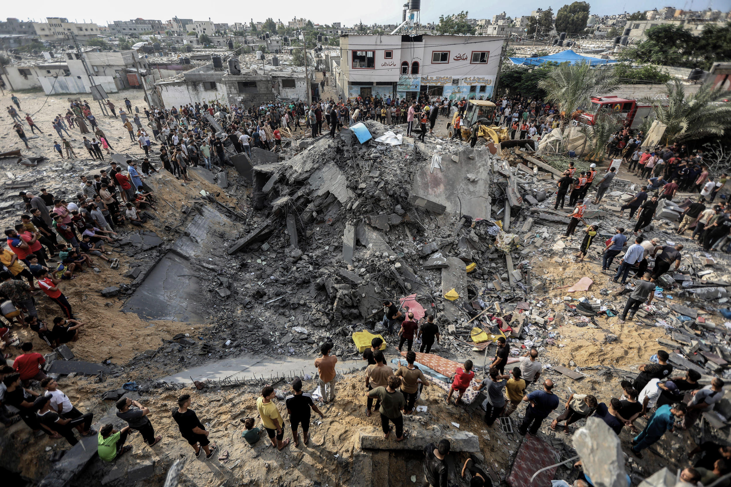 지상 공격 임박?...이스라엘, 110만명 가자 주민들 남쪽 이동 통보: UN VIDEO: UN says Israel wants 1.1 million Gazans moved south
