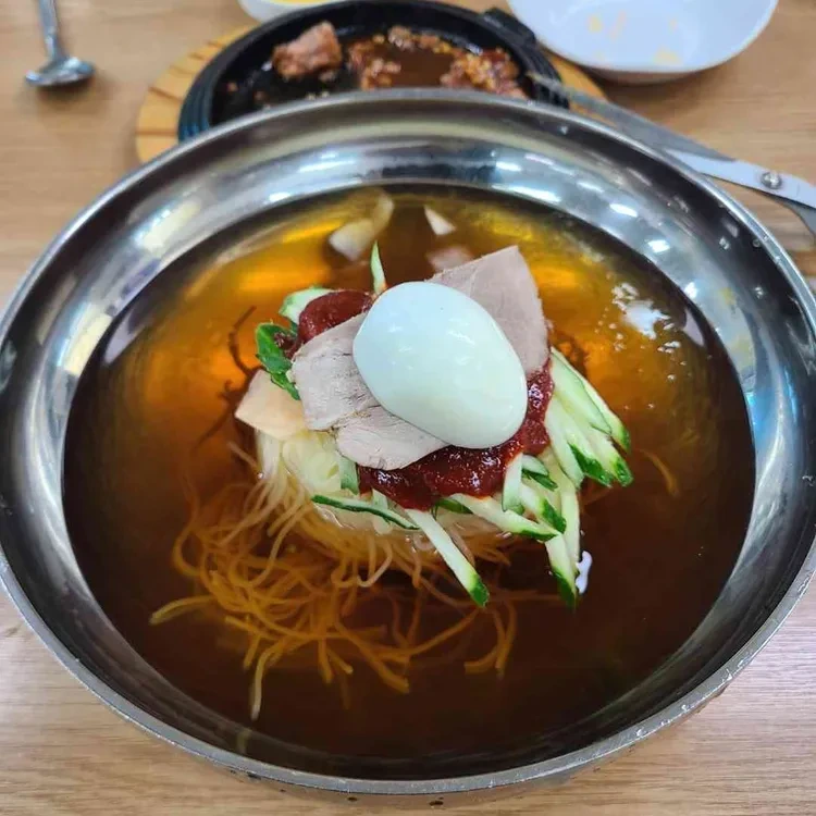 장사밀면 이미지