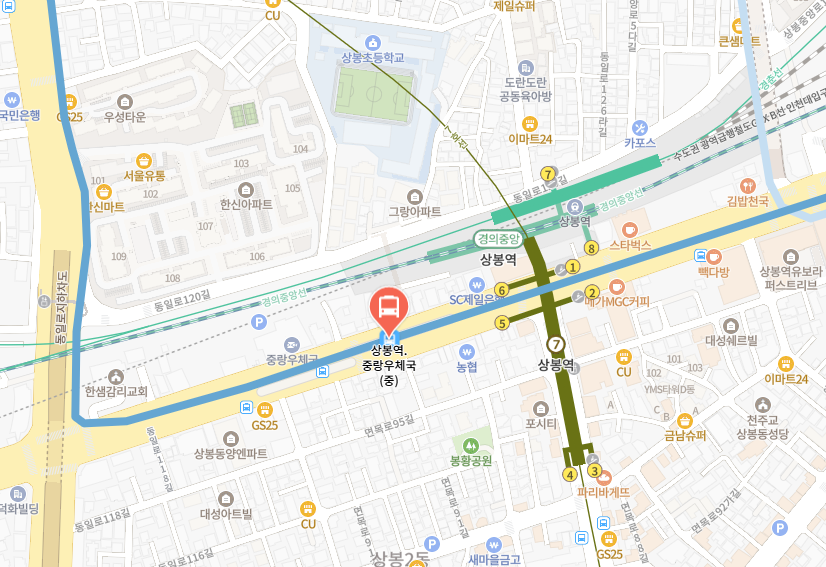 버스 노선도