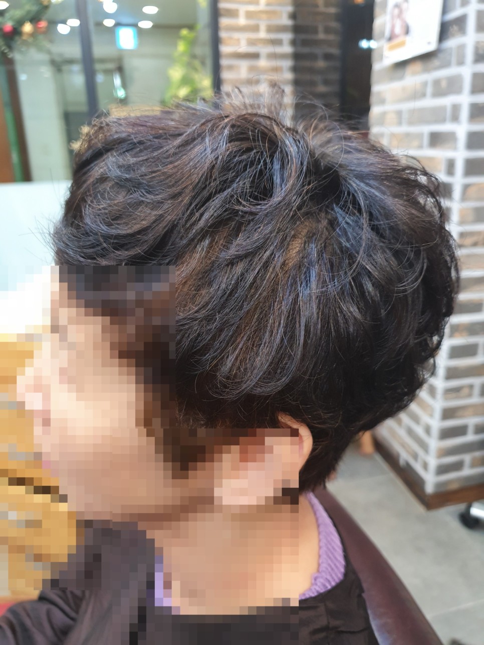 여자 숏컷 베이비펌 내추럴하고 오래가요~ 남자 투블럭 베이비펌& 32