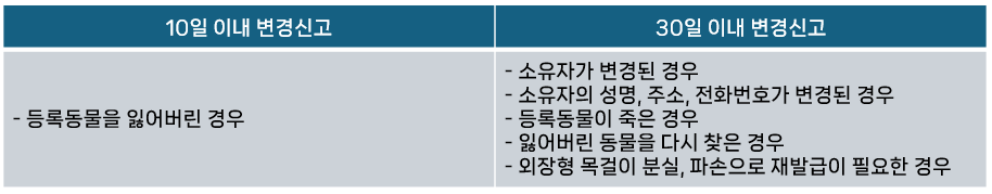 동물등록번호 발급 및 조회