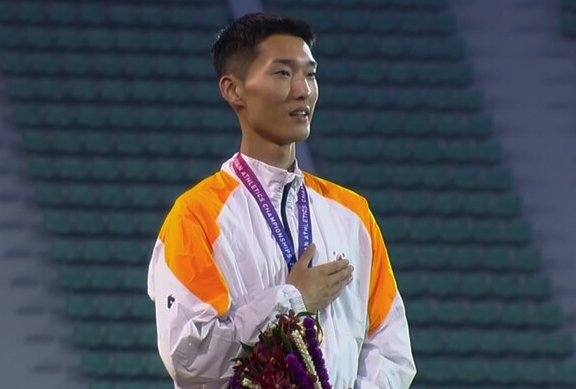 우상혁 아시아 육상선수권 대회 우승
