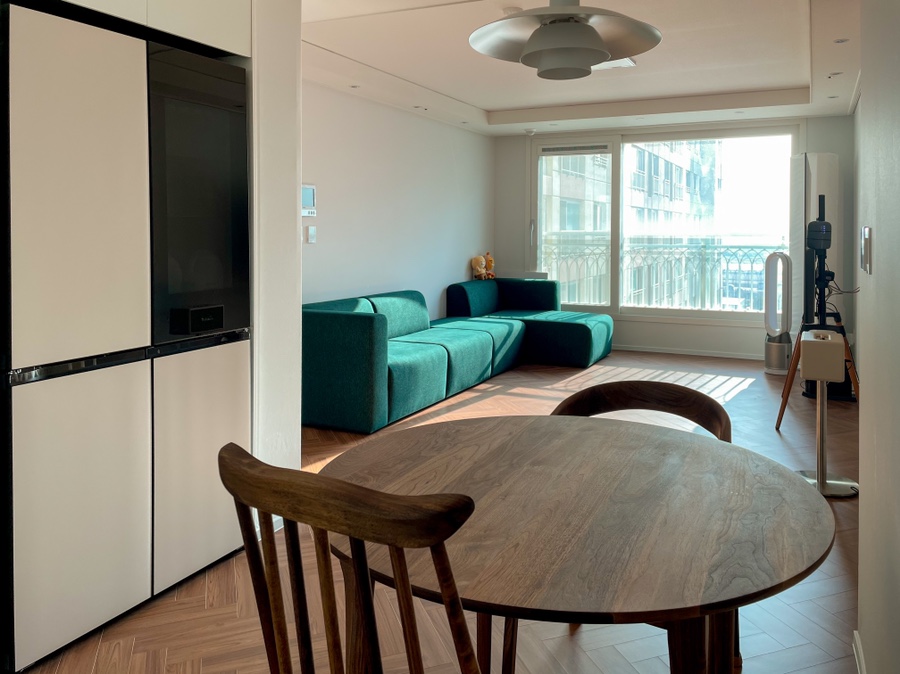 모듈소파 set3(딥그린색) 내돈내산 후기 [신혼집인테리어] 비아인키노 쇼룸방문/ 브레드 3