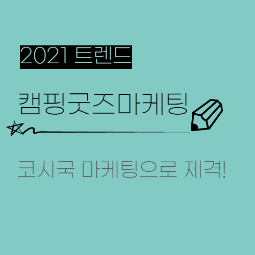  2021 마케팅 트렌드 6. 캠핑족의 대란 "캠핑 굿즈 마케팅(Camping  Goods Marketing)"