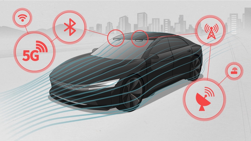 LG전자 차세대 차량용 투명 안테나 CES 2024에서 선보인다