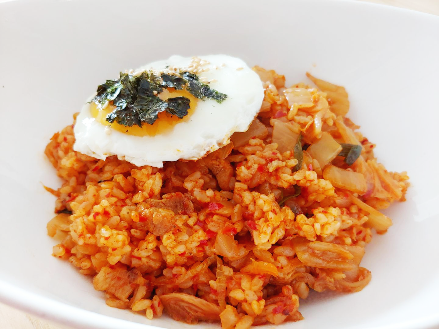  자구만 사먹게 만드는 분식집 김치 볶음밥 비밀 레시피.