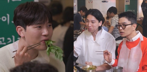  전지적 참견 시점 전참시 김민석 울산 솥뚜껑 미나리 삼겹살 고기집 어디?  255회 멜로망스 김민석 울산여행 목살 미박삼겹살 갈비본살 삼겹살집 식당 위치 정보