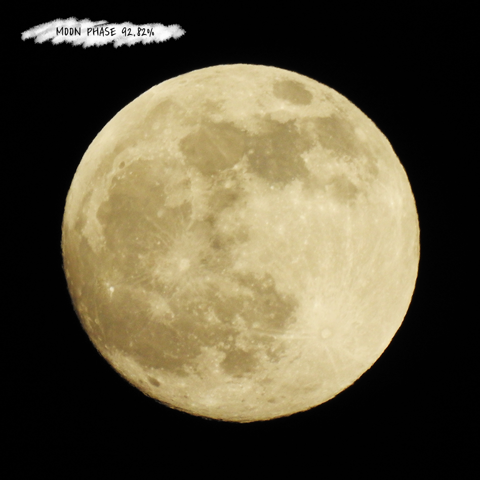  MOON PHASE 92.82%