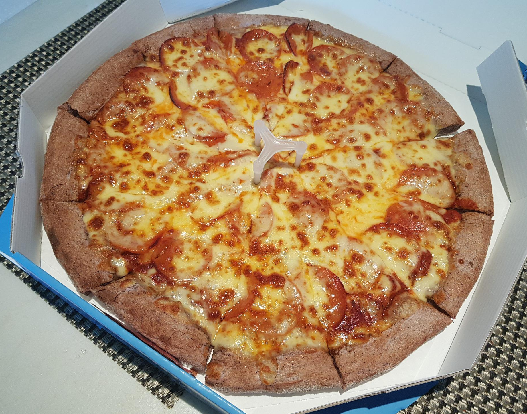  피자알볼로 메뉴 추천, 페퍼로니 피자가 맛있어요~