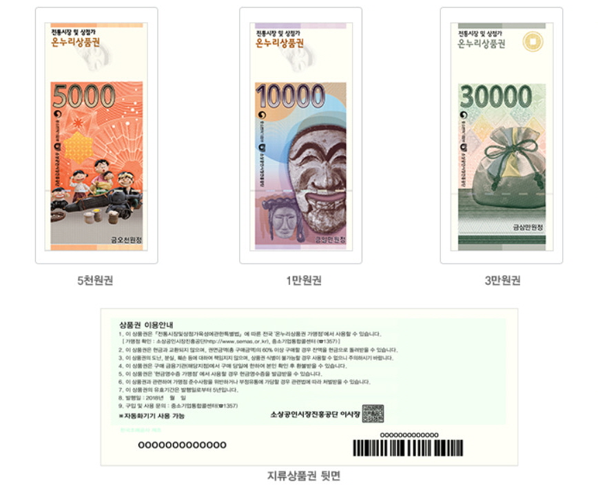  추석 명절맞이 온누리상품권 특별판매, 서두르세요~~~