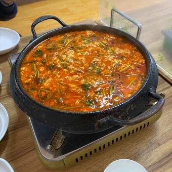 초당 순두부 전골