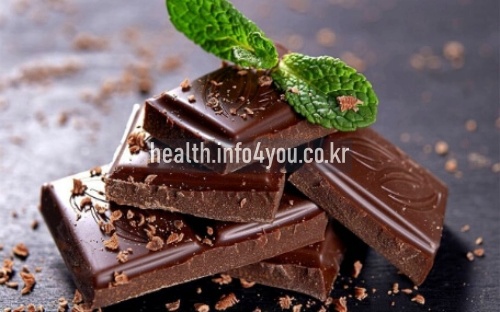 피부에 좋은 음식: 다크초콜릿