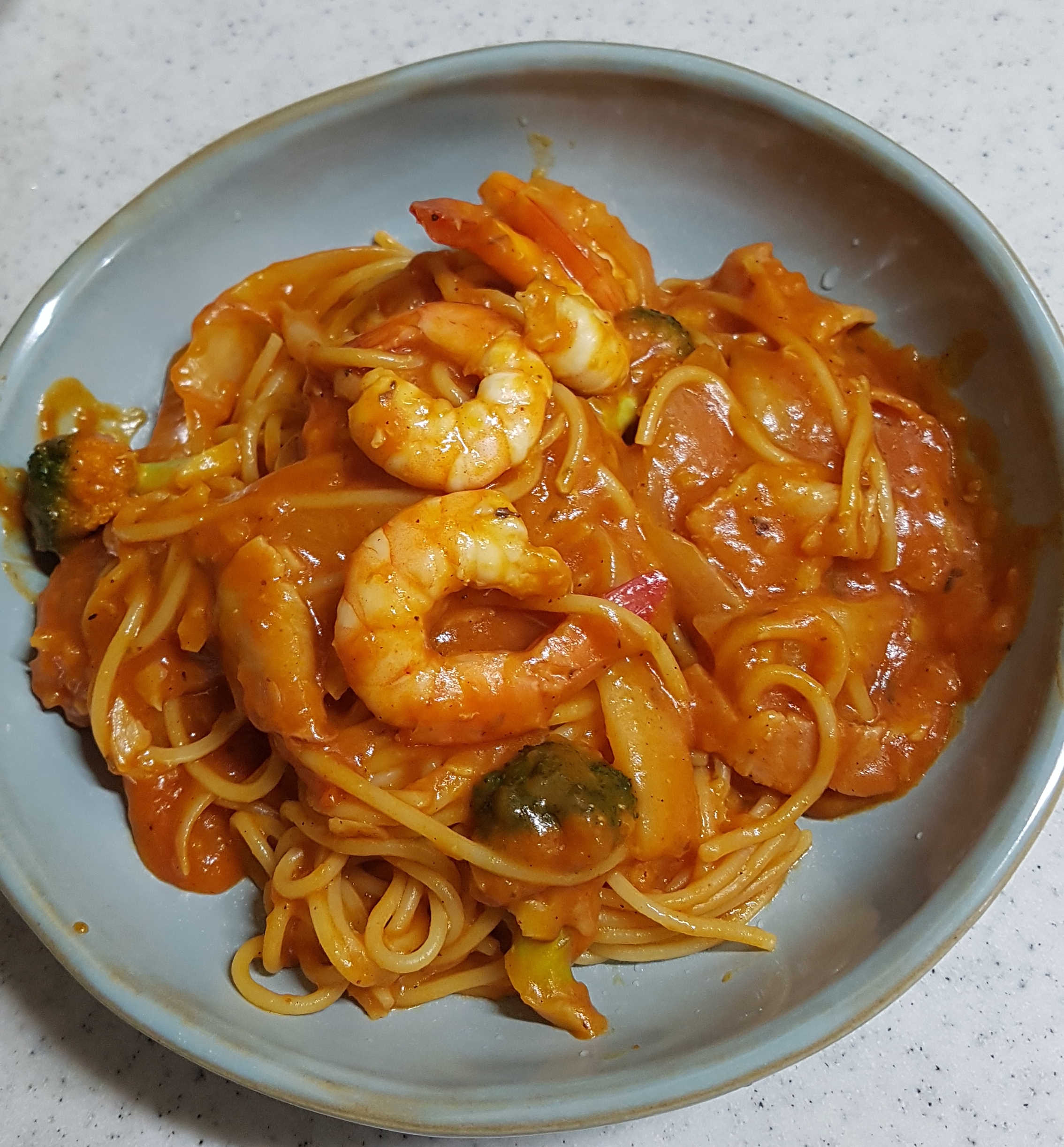 토마토베이컨파스타