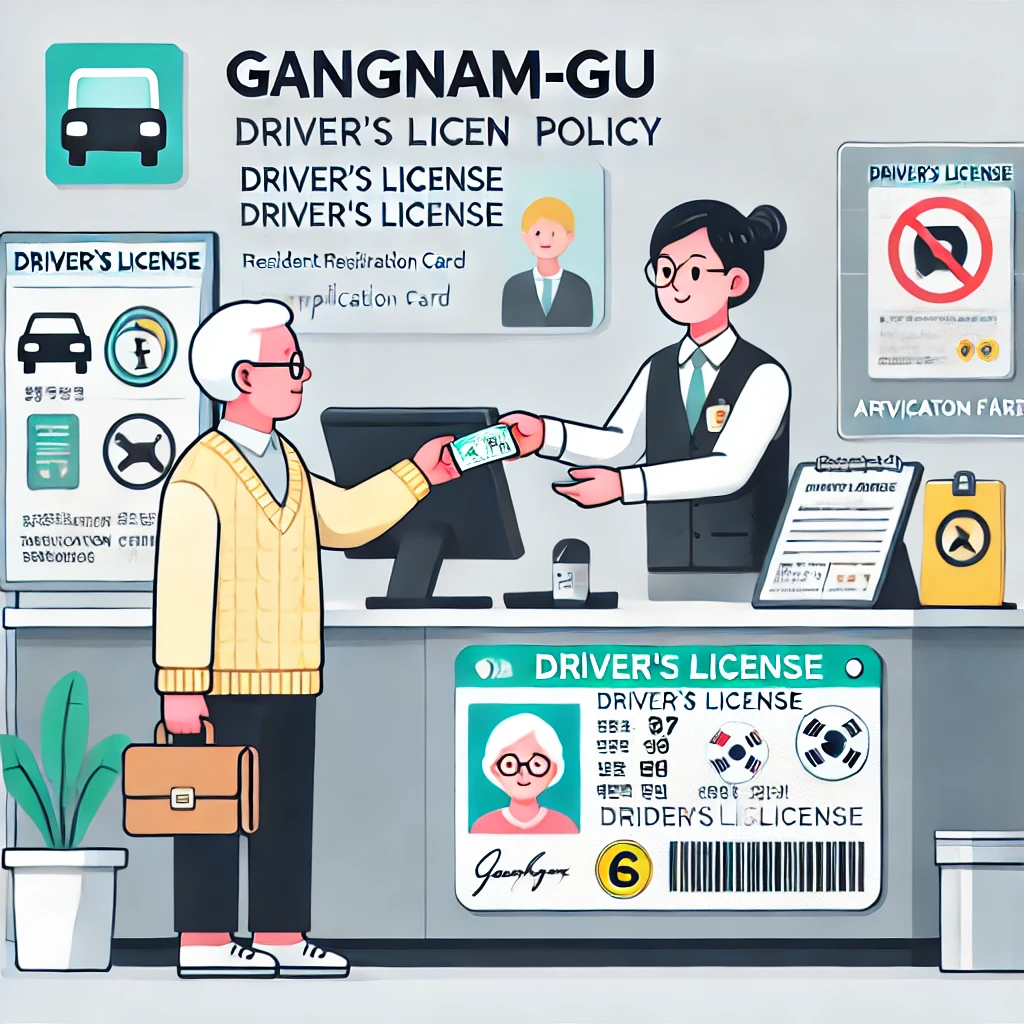 강남구 운전면허 반납 정책