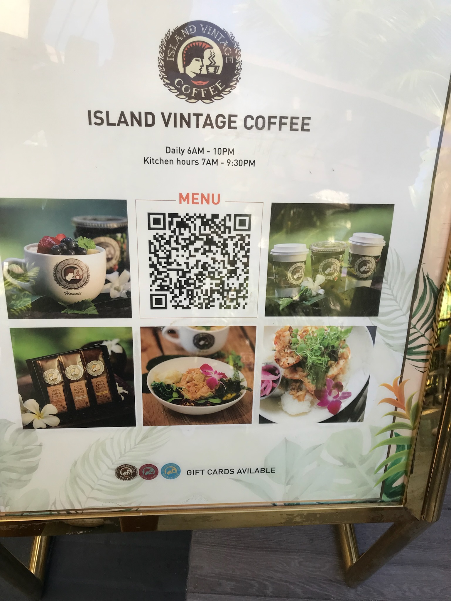 island vintage coffee