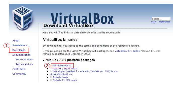 VirtualBox 설치